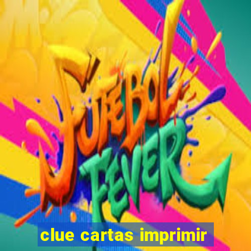 clue cartas imprimir